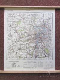kolektiv, autorů, Nástěnná mapa ČSR: Kraj Praha (1:50 000), 0
