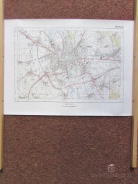 kolektiv, autorů, Nástěnná mapa Olomouc (1:50 000), 0