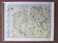 kolektiv, autorů, Nástěnná mapa Aretinova mapa Čech (r. 1619), 0