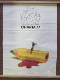 anonym, , Stöd/Support/Unterstütze/Podporuj/Soutenez Charta 77 - Koh-I-Noor Czechoslovakia, 0