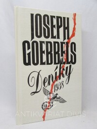 Goebbels, Joseph, Joseph Goebbels - Deníky 1938, 1992