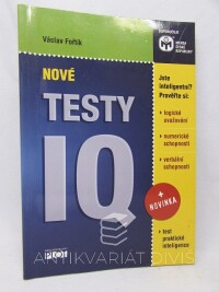 Fořtík, Václav, Nové testy IQ, 2009