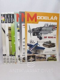 kolektiv, autorů, Modelář konvolut 7 svazků (rok 2007 - čísla 3,8,9,12; rok 2013 - čísla 1, 8, 10), 2007