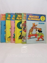 Disney, Walt, Mikijev Almanah 6 čísel (novembar a oktobar 1969; februar, mart, maj a april 1970), 1969