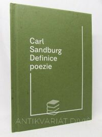 Sandburg, Carl, Definice poezie, 2021