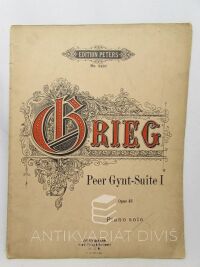 Grieg, Edvard, Peer Gynt-Suite I.: Piano solo, 0
