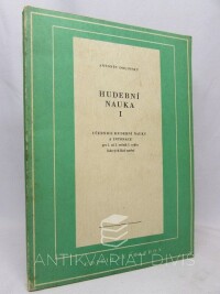 Dolinský, Antonín, Hudební nauka I, 1974
