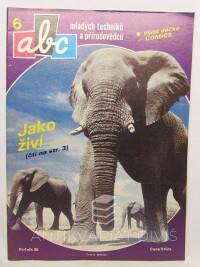 kolektiv, autorů, ABC mladých techniků a přírodovědců ročník 35, číslo 6, 1990