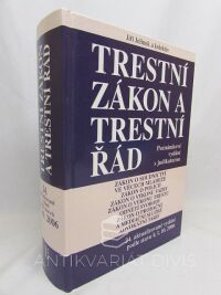 kolektiv, autorů, Jelínek, Jiří, Trestní zákon a trestní řád, 2006