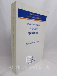 Dědič, Jan, Kříž, Radim, Štenglová, Ivana, Akciové společnosti, 2001