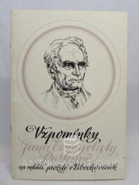 kolektiv, autorů, Vzpomínky Jana Evangelisty Purkyně na mládí prožité v Libochovicích, 1986
