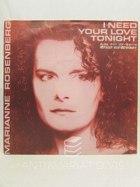 Rosenberg, Marianne, I Need Your Love Tonight, 1989