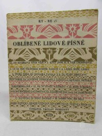 Pokorný, Václav, Oblíbené lidové písně, 1956
