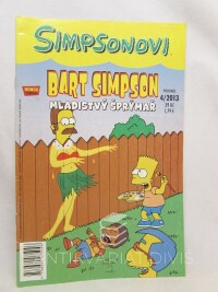 kolektiv, autorů, Bart Simpson 4/2013: Mladistvý šprýmař, 2013