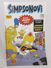 kolektiv, autorů, Simpsonovi 1/2022, 2022