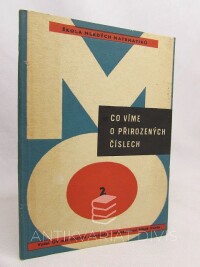 Sedláček, Jiří, Co víme o přirozených číslech, 1977