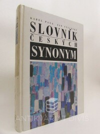 Pala, Karel, Všianský, Jan, Slovník českých synonym, 2001