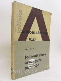 Kabeš, Karel, Jednoúčelové analogové počítače, 1971