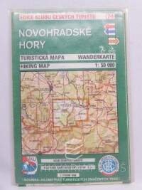 kolektiv, autorů, Novohradské hory - turistická mapa 1:50000, 1998
