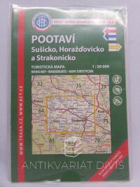 kolektiv, autorů, Pootaví - Sušicko, Horažďovicko a Strakonicko - turistická mapa 1:50000, 2016