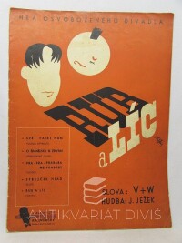 Werich, Jan, Voskovec, Jiří, Ježek, Jaroslav, Rub a líc, 1937