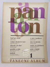 kolektiv, autorů, Taneční album 1, 1964