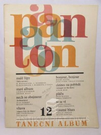 kolektiv, autorů, Taneční album 12, 1969