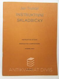 Truhlář, Jan, Instruktivní skladbičky pro kytaru - chitarra solo, 1973