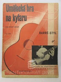 Tukač, Vojtěch, Umělecká hra na kytaru: Barré-styl, 0