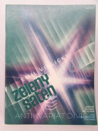 Viklický, Emil, Zelený satén (Green Satin) - Jazzové skladby pro klavír, 1988