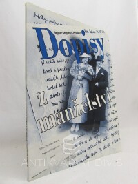 Gregorová, Prášilová Dagmar, Dopisy z manželství , 2001